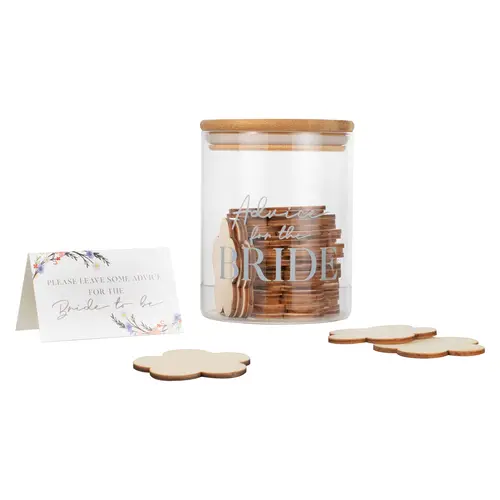 Boho Alternative Guest Book Jar & Discs